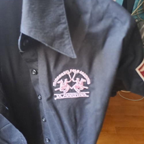 La Martina shirts pack of 2, like new, black and pink