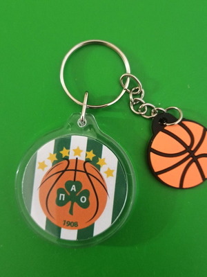 Panathinaikos Round Keychain No43 new