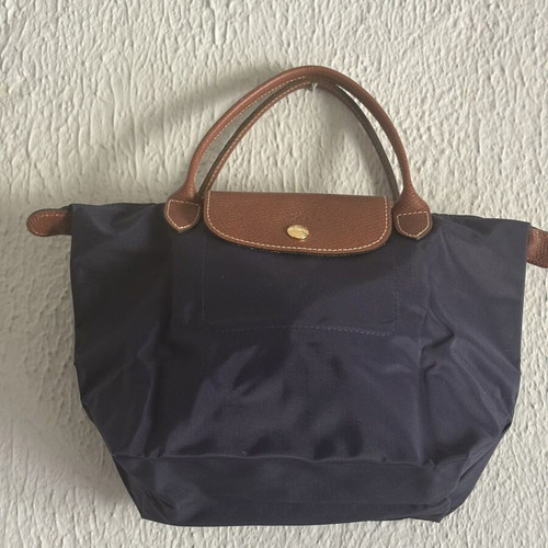 Longchamp blue medium handbag new