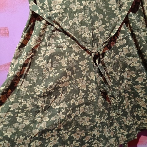 Miami mini dress size M like new with buttons and belt