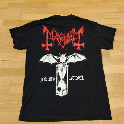 Mayhem Death Dealer shirt like new, black, size M