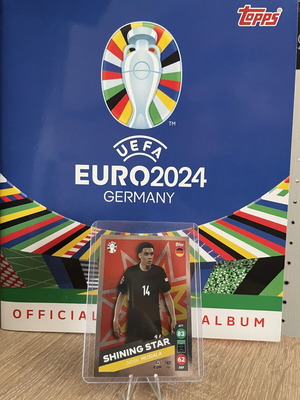 Jamal Musiala Euro 2024 shining star sticker