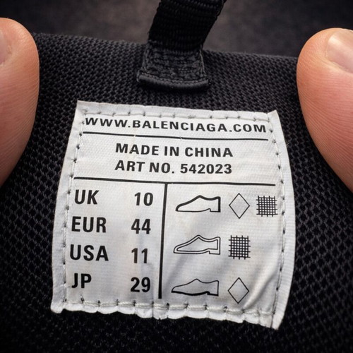 Balenciaga Track sneakers like new, grey and yellow, size 44
