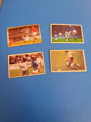 Dandy World Cup 1978 cards used, moderate condition