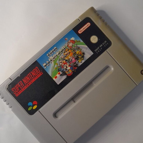 Super Mario Kart SNES Nintendo game