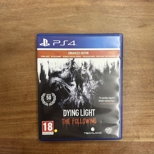Dying Light The Following Enhanced Edition PS4 used