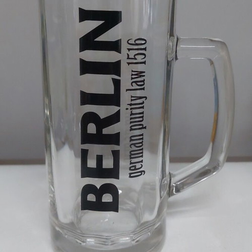 Berlin beer glass collectible, like new, mug type 500ml