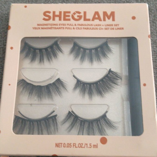 Sheglam magnetic eyelashes new