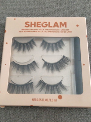 Sheglam magnetic eyelashes new