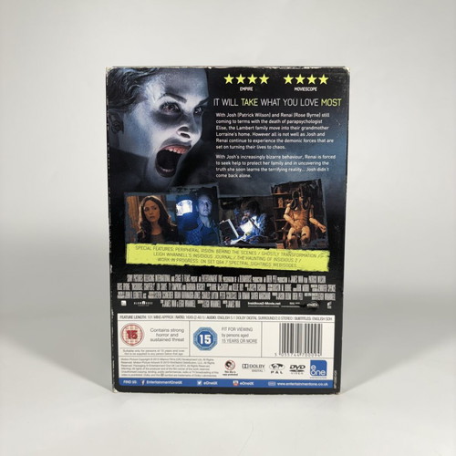 Insidious Chapter 2 DVD used with English subtitles