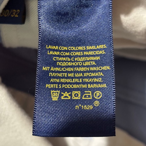 Polo Ralph Lauren men's pants like new, light blue, size S