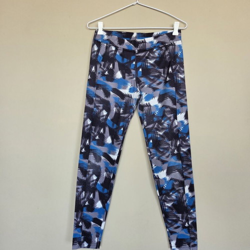 Bodymove leggings used, black and blue