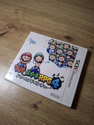Mario & Luigi Dream Team 3DS game like new, Japanese language