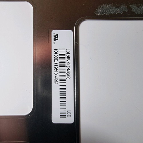 Tablet LCD screen used