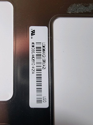 Tablet LCD screen used