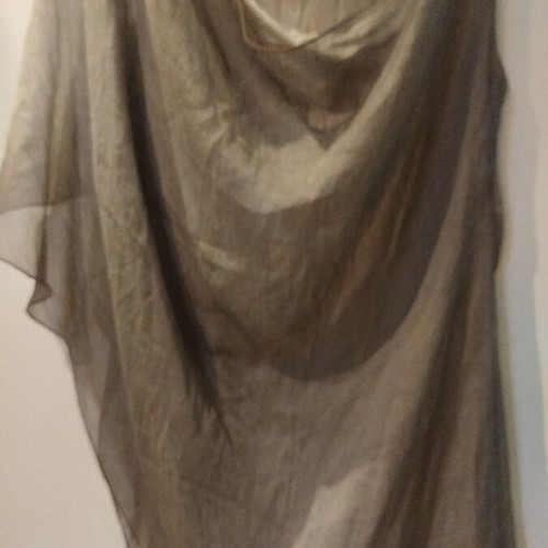 Women's blouse used, beige, size M