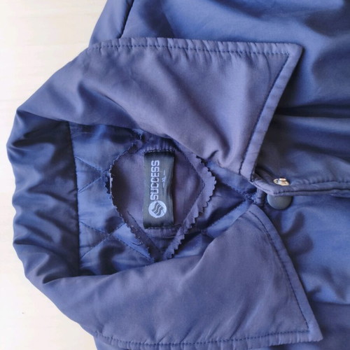 Blue jacket used, size XL, casual straight fit