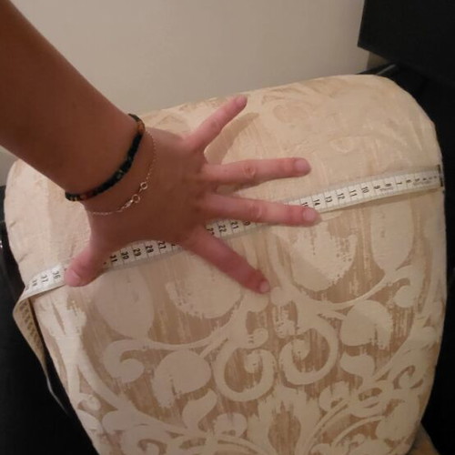 Armchairs without arms used, set of 2