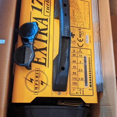 Imperia Extra 171 Turbo Electrode Welding Machine new, made in Italy