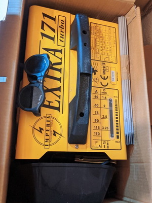 Imperia Extra 171 Turbo Electrode Welding Machine new, made in Italy