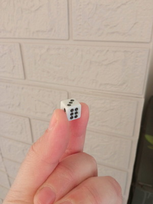 Small dice like new