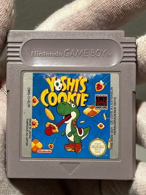 Game Boy Yoshi's Cookie used, original cartridge, puzzle game