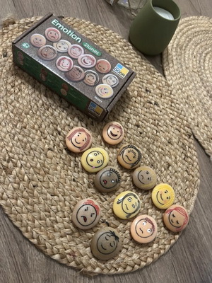 Montessori emotion stones, eco-friendly
