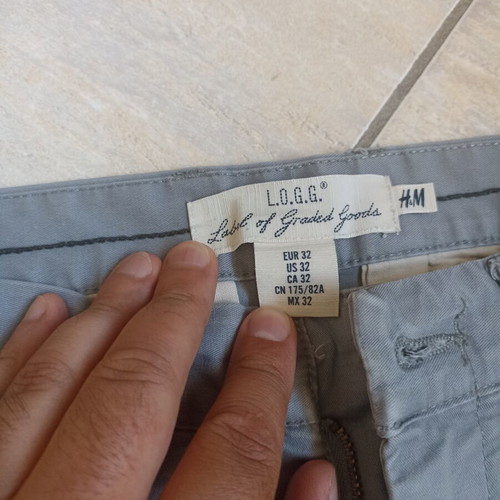 H&M Gray Pants Size 32 Like New