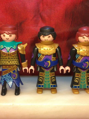 Playmobil 5 wizards like new