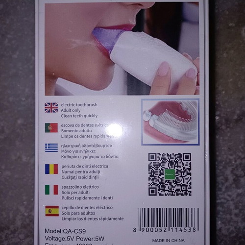 360° Ultrasonic Electric Toothbrush new