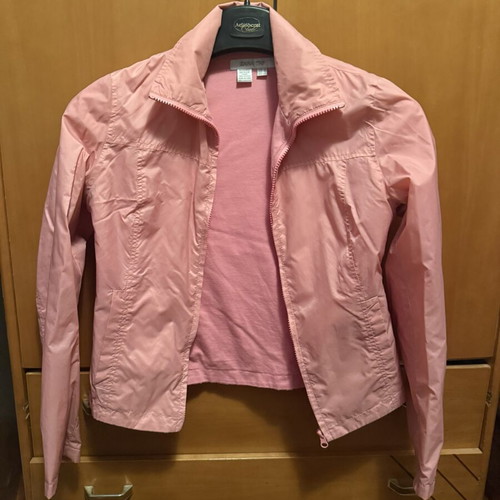 Zara windbreaker jacket like new, pink, size M