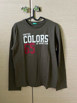 Μπλούζα Benetton 170cm 13-14 ετών μεταχειρισμένη πράσινη