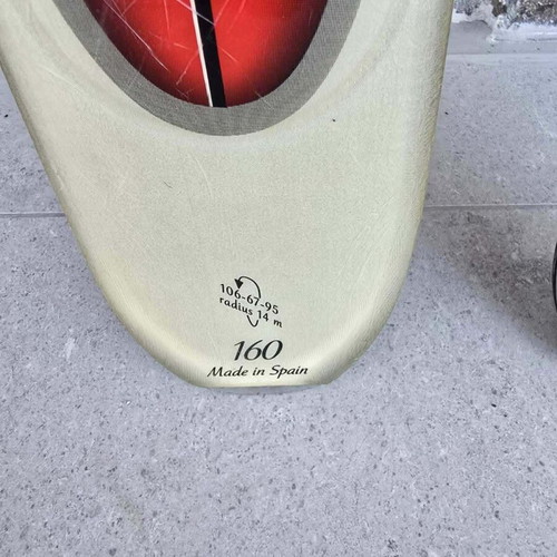 Rossignol Power Super Axium 1.60m skis with poles