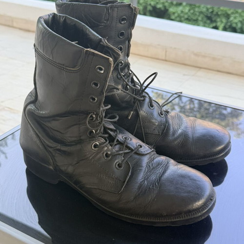 Military boots Greek Army leather size 46 used
