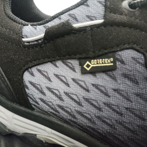 Meindl Activo Sport GTX low hiking shoes, size 45, black/grey
