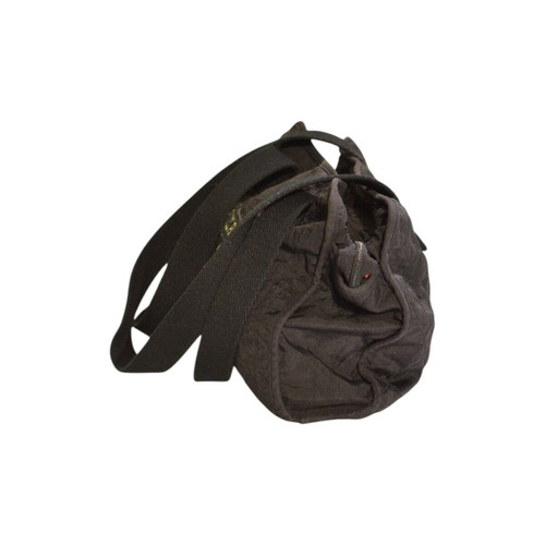 Sonia Rykiel Black Quilted Nylon Shoulder Duffle Bag used