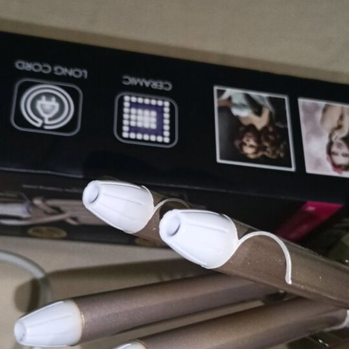 Kemei triple barrel hair waver like new