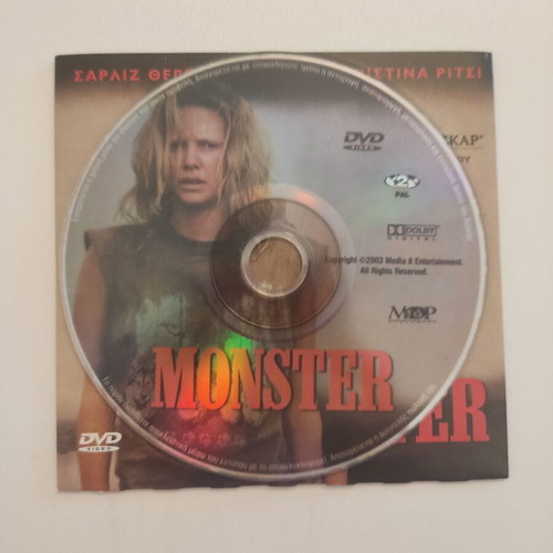 Monster DVD new, crime thriller biography with subtitles