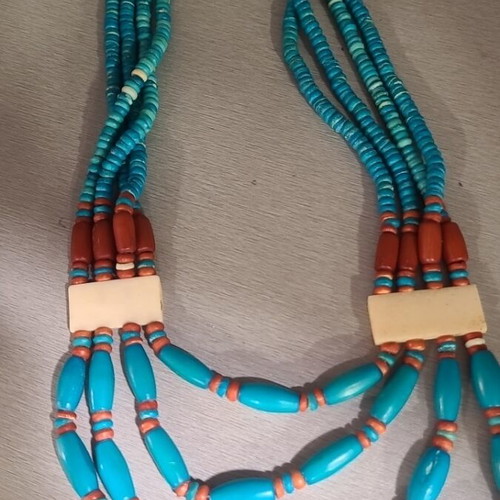 Vintage kokalino necklace turquoise new