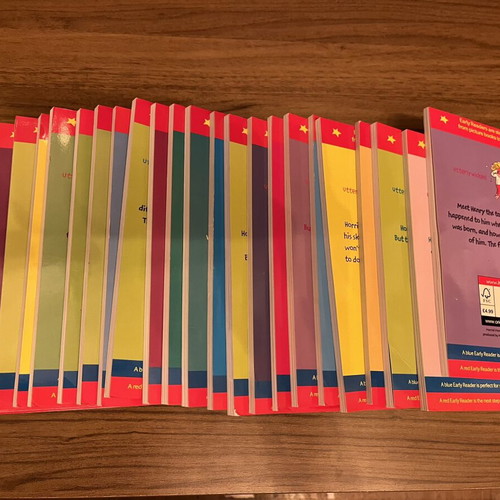 Horrid Henry Early Reader Set used, 24 books missing 1 and audio CD