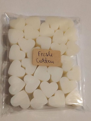 Wax melts made to order, 30 pieces, Fresh Cotton scent