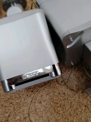 Sony small inox speakers like new