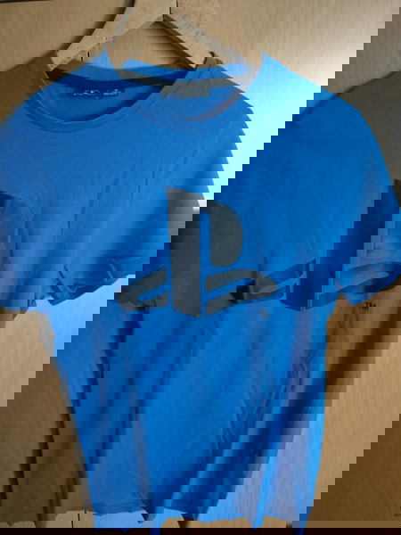 Playstation Αθλητικό Μπλουζάκι T-Shirt Medium