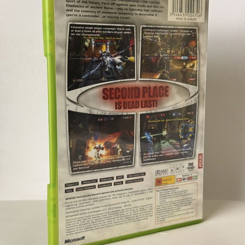 Unreal Championship Xbox Original used action adventure game