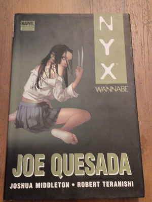 Nyx Wannabe Marvel Premiere Edition hardcover like new