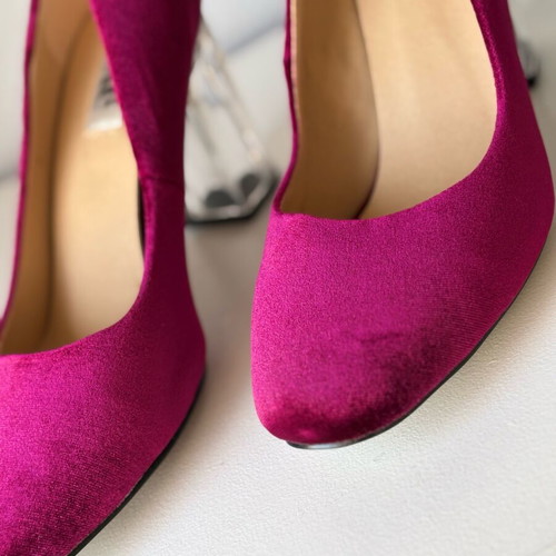 Exe fuchsia pumps like new, size 40