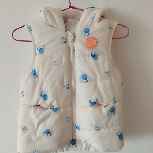 Orchestra Baby Sleeveless Vest Like New, White, 9-12 Months