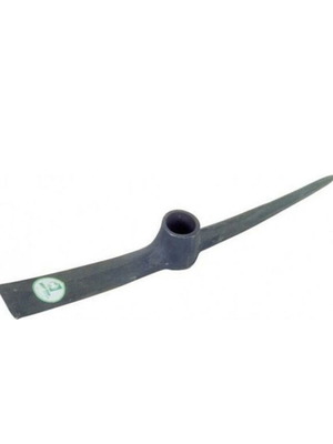 Pickaxe 2kg new, steel gray