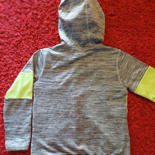 H&M Sport Athletic Jacket 98-104cm like new, black and gray