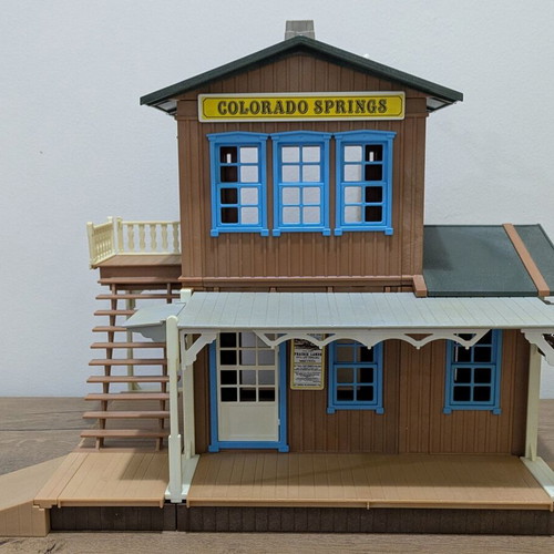 Playmobil Western 3770 ЖП гара Colorado Springs употребяван